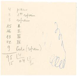 Apontamentos da canção "Noël"