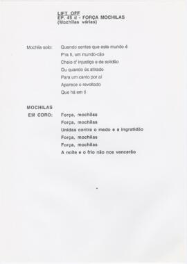 Ep. 45d - Força mochilas