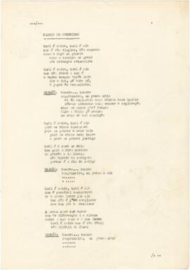 Letra da canção "Elogio do Comunismo"