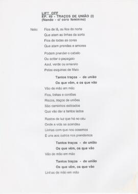 Ep. 49 - Traços de união (I)