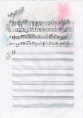 Partitura da canção "Pois Canté!"