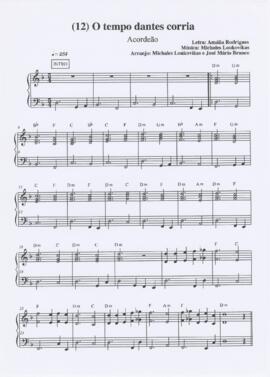 Parte de acordeão da canção "O tempo dantes corria"