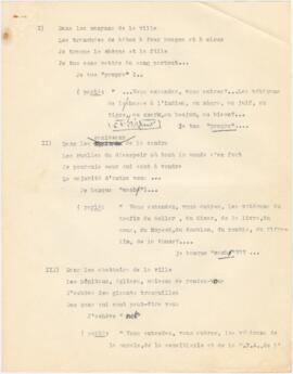 Poema / letra de canção