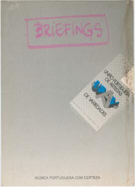 Briefings UPAV - União Portuguesa de Artistas de Variedades