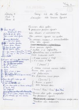 Letra da canção "Dois gatos iguais"