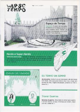 Folheto "Lapso no Tempo"