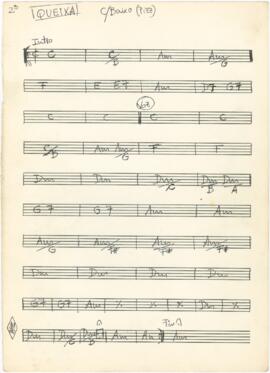 Cifras para contrabaixo da canção "Queixa das Almas Jovens Censuradas"