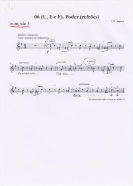 06 (C, E e F). Poder (refrões)