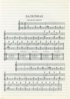 Parte de caixa de música da canção "Dairinhas"
