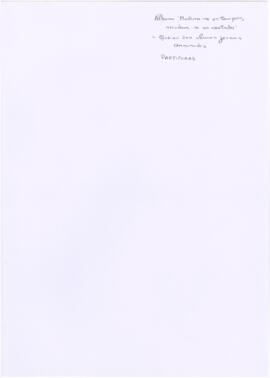 Álbum "Mudam-se os tempos, mudam-se as vontades" - Queixa das almas jovens censuradas -...