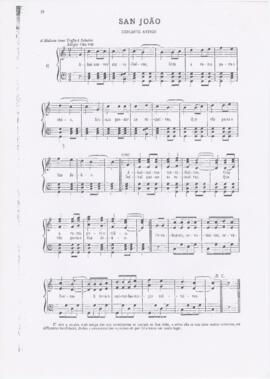 Partituras e letras de canções