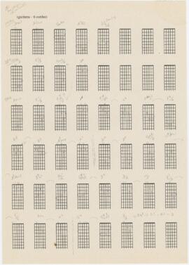 Diagramas de acordes de guitarra da canção "Pra chegar até amanhã"