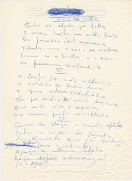 Letra da canção "Arco da velha"