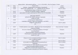 Calendarização do Projecto Krisis