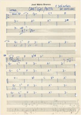 Partitura e cifras