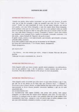 Sonhos do José