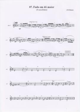 
Fado em dó maior (4 saxofones)
