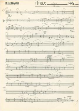 Parte de violoncelo da canção "1900"