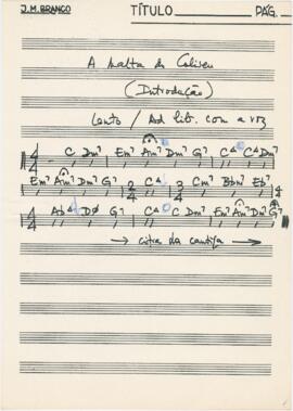 Cifras da canção "A malta do Coliseu (Introdução)"