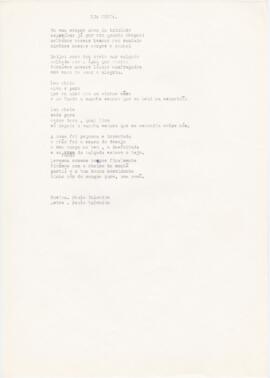 Letra da canção "Lua cheia"