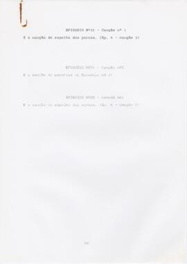 Ep. 6c - Espelho meu + Ep. 10a - Brinco-que-brinco (II) + apontamentos