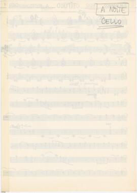 Parte de violoncelo de "A Noite"