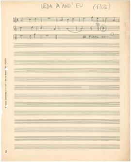 Parte de flauta da canção "Leda M'And'Eu"