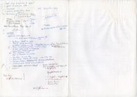 Apontamentos + calendário