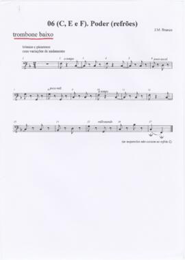 06 (C, E e F). Poder (refrões)