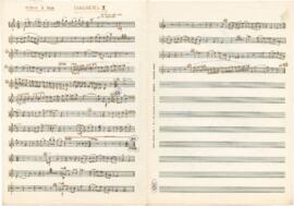 Parte de clarinetes I da canção "Todos à Rua"