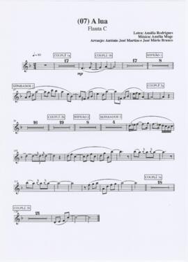 Parte de flauta da canção "A Lua"