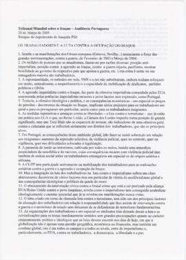 Depoimento de Joaquim Piló