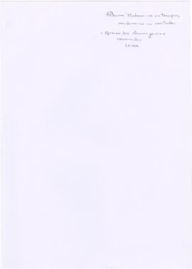 Álbum "Mudam-se os tempos, mudam-se as vontades" - Queixa das almas jovens censuradas -...