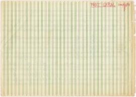 Partitura do 1º andamento